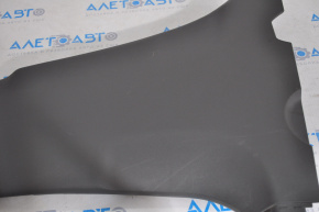 Center pillar trim lower left Toyota Prius 30 10-11 dark gray, worn