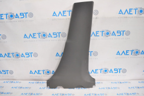 Center pillar trim lower right Toyota Prius 30 10-11 dark gray, worn