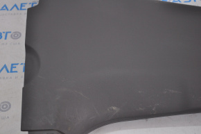 Center pillar trim lower right Toyota Prius 30 10-11 dark gray, worn