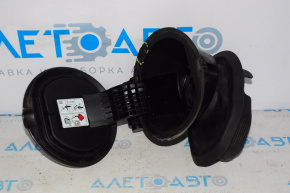 Fuel filler flap with housing Ford Fiesta 11-19 4d hole in housing
