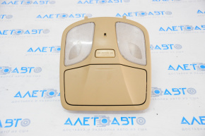 Front light for Hyundai Sonata 11-15 without sunroof, beige
