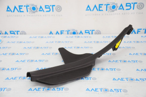 Door sill trim rear left Hyundai Sonata 11-15 black, type 1 worn