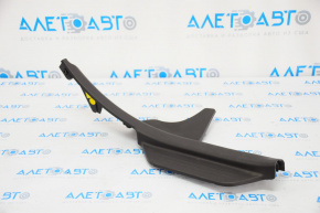 Door sill trim rear right Hyundai Sonata 11-15 black, type 1 worn