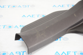 Door sill trim rear right Hyundai Sonata 11-15 black, type 1 worn