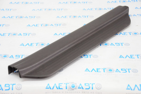 Door sill trim front right Hyundai Sonata 11-15 black, worn