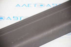 Door sill trim front right Hyundai Sonata 11-15 black, worn