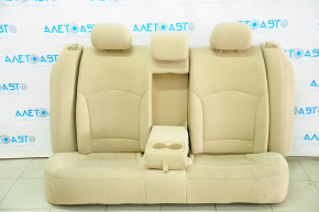 Rear row of seats 2 row Hyundai Sonata 11-12 cloth beige