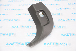 Front pillar trim lower left Ford Focus mk3 11-18 black, scratch