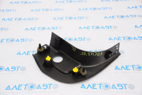 Front pillar trim lower left Ford Focus mk3 11-18 black, scratch
