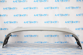 Rear bumper bare Ford Focus mk3 15-18 rest 5d silver, broken fasteners