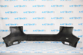 Rear bumper bare Ford Focus mk3 15-18 rest 5d silver, broken fasteners