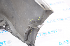 Rear bumper bare Ford Focus mk3 15-18 rest 5d silver, broken fasteners