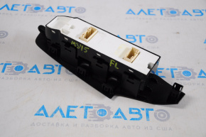 Front left window lift control Mazda 3 14-18 BM black, with overlay