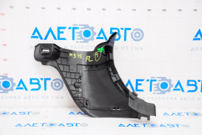 Front pillar trim left lower Mazda 3 14-18 BM black, scratch