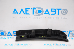 Door sill trim rear right Mazda 3 14-18 BM black, scratched