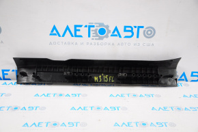 Door sill trim front left Mazda 3 14-18 BM black, scratched