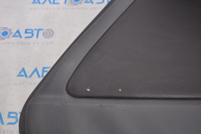 Door trim card rear right Toyota Prius 30 10-11 dark gray leather, scratches, re-sewn