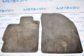 Set of mats Toyota Prius 30 10-11 cloth gray, for dry cleaning