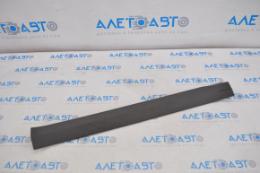 Door sill trim front left inner Toyota Prius V 12-14 dark gray, worn