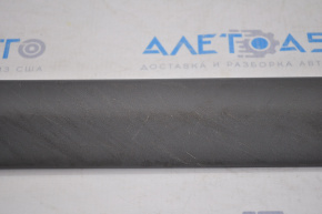 Door sill trim front left inner Toyota Prius V 12-14 dark gray, worn