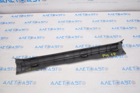 Door sill trim front right inner Toyota Prius V 12-14 dark gray, worn