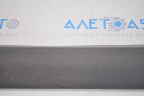 Door sill trim front right inner Toyota Prius V 12-14 dark gray, worn