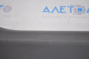 Door sill trim front right inner Toyota Prius V 12-14 dark gray, worn
