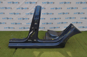 Body pillar center left with sunset VW Jetta 11-18 USA blue, pokes