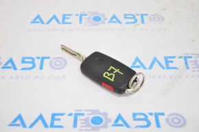 Key VW Passat b7 12-15 USA 4 buttons, folding, no emblem