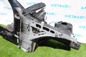 Front right quarter Chevrolet Camaro 16- coupe black, butt