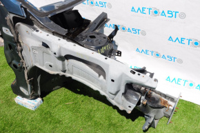 Front right quarter Lincoln MKX 16-18 blue, without threshold