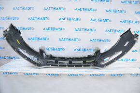 Front bumper bare Ford Escape MK3 13-16 prerest silver, crack, broken fasteners