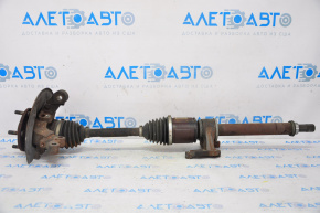 Trunnion with hub front right Jeep Patriot 11-17 with casing, with drive, thread defect