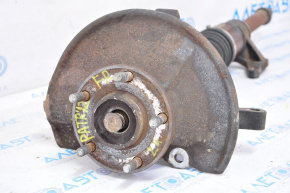 Trunnion with hub front right Jeep Patriot 11-17 with casing, with drive, thread defect