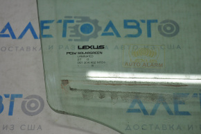 Front right door glass for Lexus RX350 RX450h 10-15 triplex, green tint