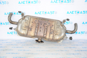 Muffler rear part with barrel Mazda 3 14-18 BM