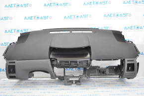 Dashboard front panel without AIRBAG Toyota Prius V 12-16 dark gray, scratch, poke
