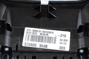 Instrument cluster VW Jetta 11-18 USA 1.4T 1.8T 2.0 115k scratches