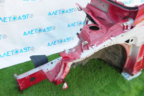 Quarter front left Hyundai Sonata 11-15 red