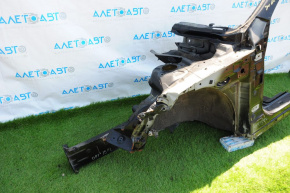Body pillar with side member front left Kia Optima 11-16 black