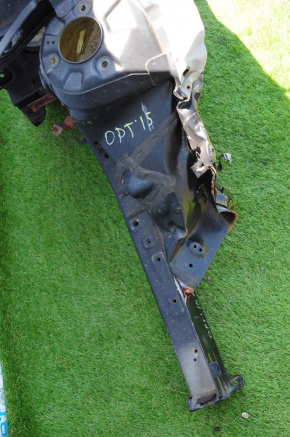 Body pillar with side member front left Kia Optima 11-16 black