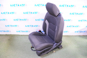 Driver's seat Chevrolet Camaro 16- without airbag, cloth, electric, black-gray
