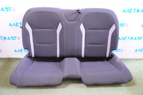 Rear row of seats 2nd row Chevrolet Camaro 16-23 coupe, black and gray
