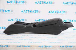 Console center armrest and cup holders Chevrolet Camaro 16- black, scratches