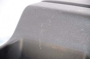 Console center armrest and cup holders Chevrolet Camaro 16- black, scratches