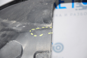 Front right mudguard Ford Escape MK3 13-14 dented, tears