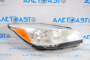 Headlight front right bare Ford Escape MK3 13-16 dorest halogen, holes in housing, broken fastener