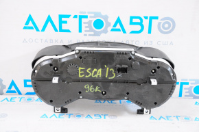 Instrument cluster Ford Escape MK3 13-16 prerest large screen, 96k