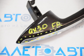 Door handle outer front right Infiniti QX50 19-20 keyless, with overlay, peeled off