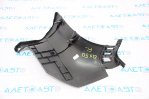 Front pillar trim lower left Infiniti QX50 19-20 black, worn
